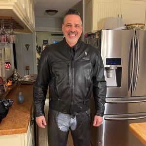 Harley-Davidson Black Leather FSRG Jacket